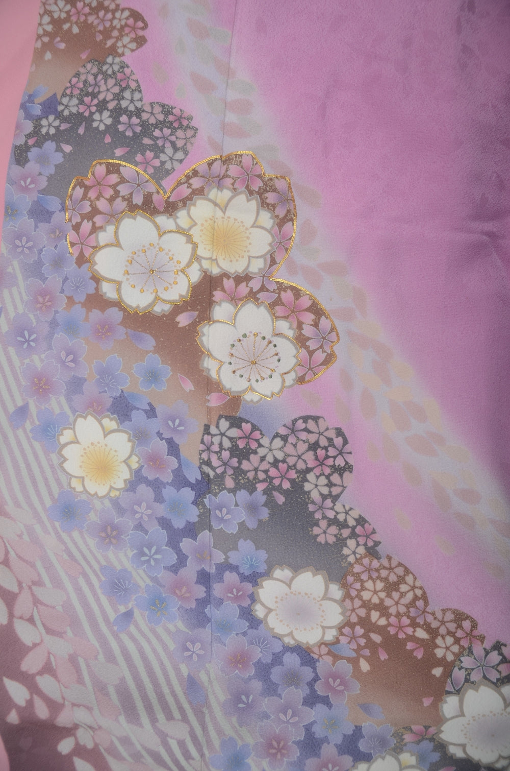 Long-sleeved kimono 6 items set / Furisode / FK#2-172