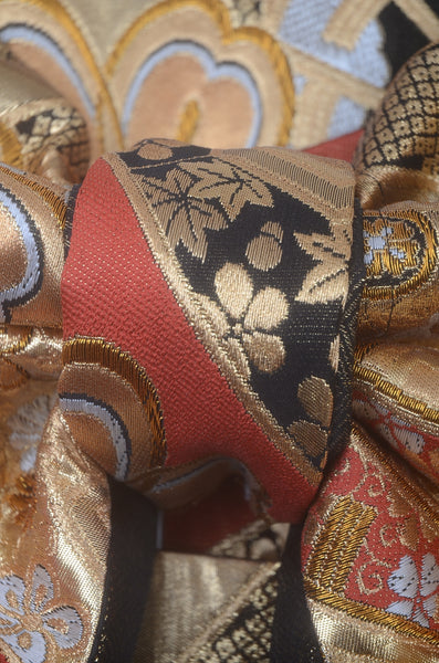 Long-sleeved kimono 6 items set / Furisode / FK#2-173