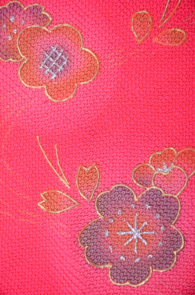 Long-sleeved kimono 6 items set / Furisode / FK#2-173