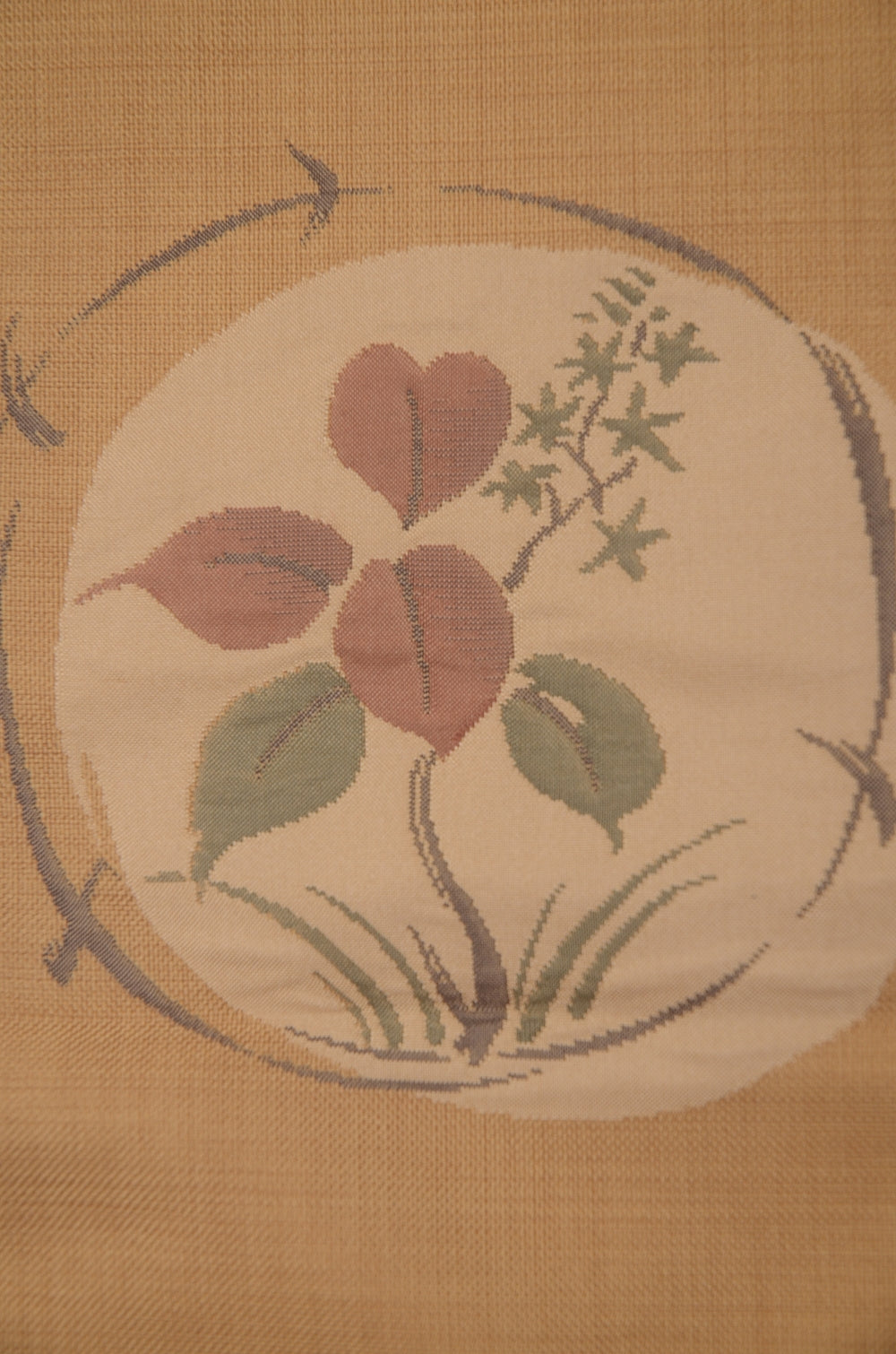 Traditional obi ( Pre-tied ) / TM #129