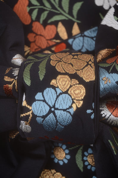 Traditional obi ( Pre-tied ) / TM #136