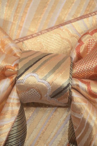 Traditional obi ( Pre-tied ) / TM #137