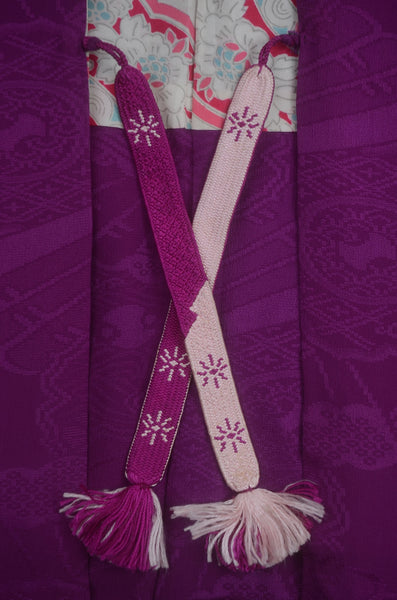 Japanese kimono & jacket 5 items set / SK #1-891
