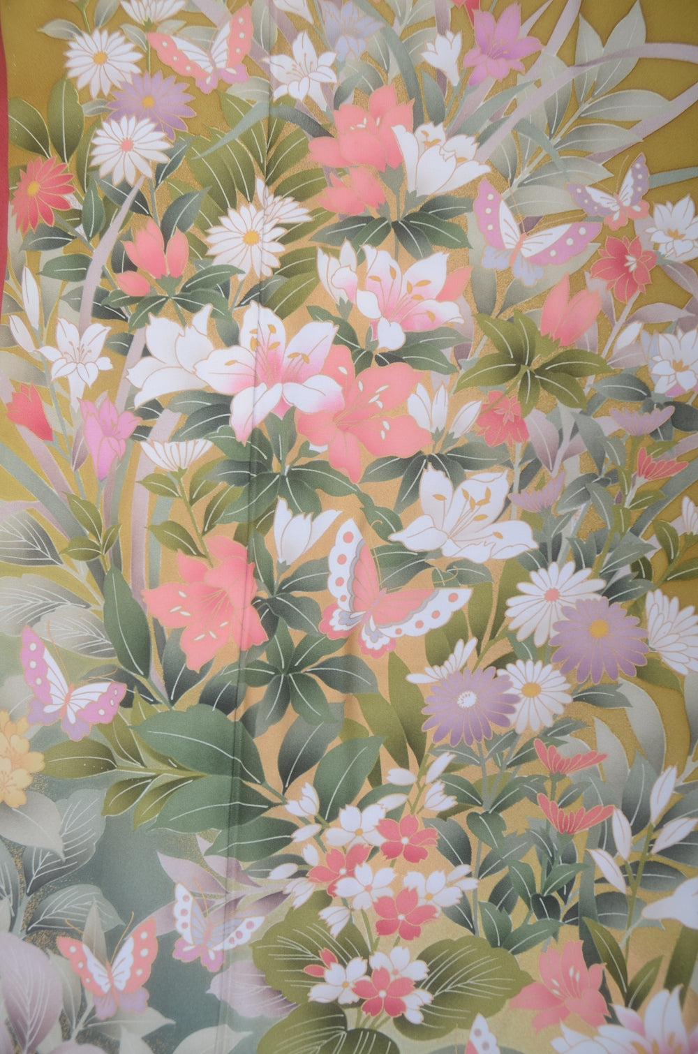 Long-sleeved kimono 6 items set / Furisode / FK#2-181