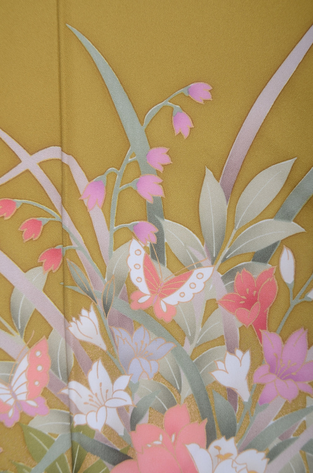 Long-sleeved kimono 6 items set / Furisode / FK#2-181