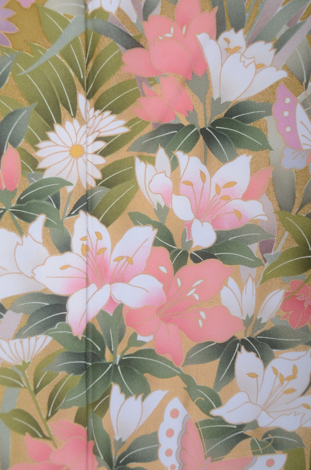 Long-sleeved kimono 6 items set / Furisode / FK#2-181