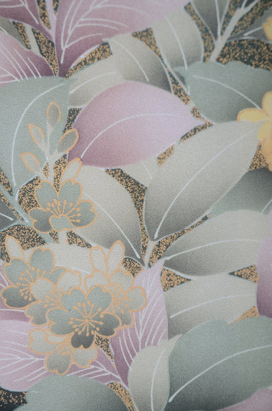 Long-sleeved kimono 6 items set / Furisode / FK#2-181