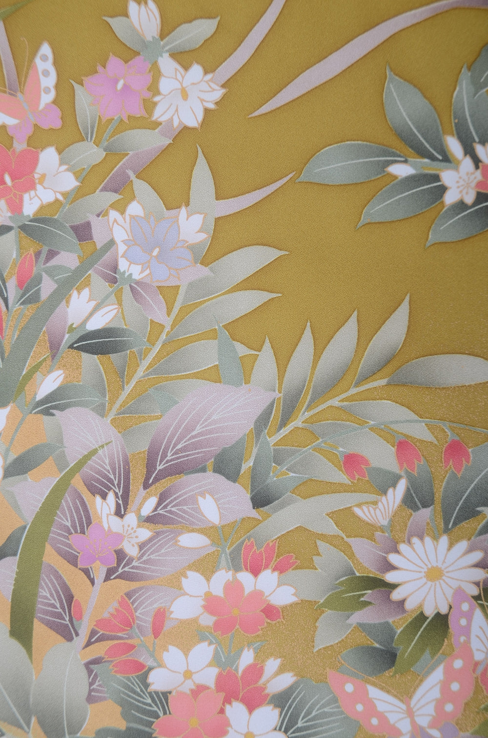 Long-sleeved kimono 6 items set / Furisode / FK#2-181