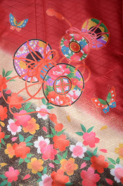 Braidal kimono / Hikifurisode / UK #078