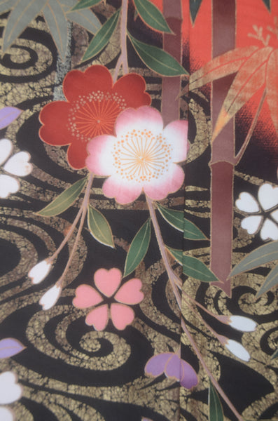 Long-sleeved kimono / Furisode / FK#2-264