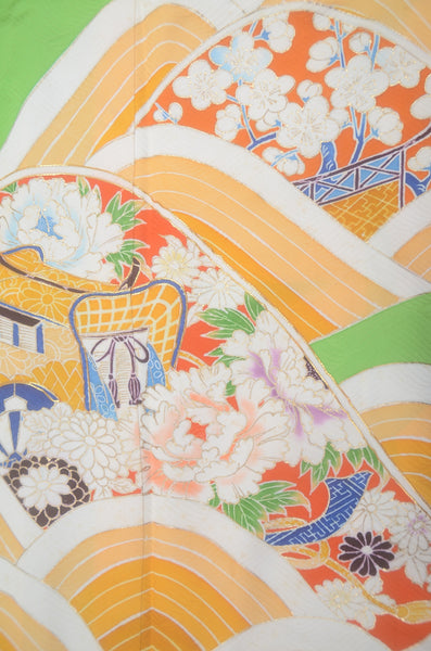 Long-sleeved kimono / Furisode / FK#2-266