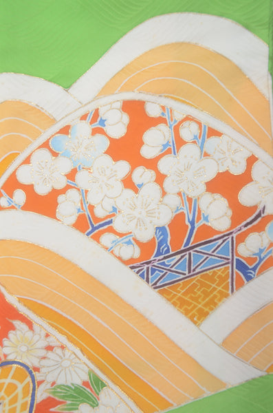 Long-sleeved kimono / Furisode / FK#2-266