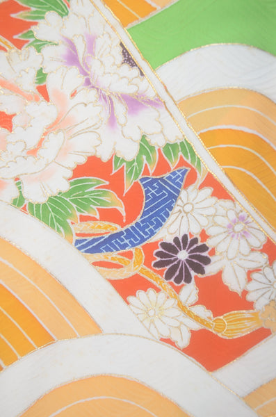 Long-sleeved kimono / Furisode / FK#2-266