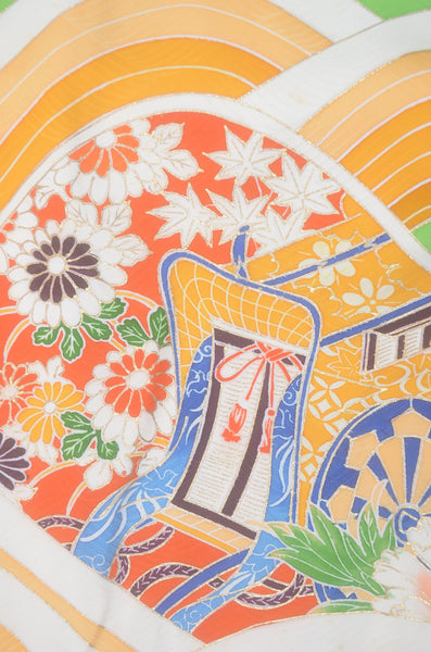 Long-sleeved kimono / Furisode / FK#2-266