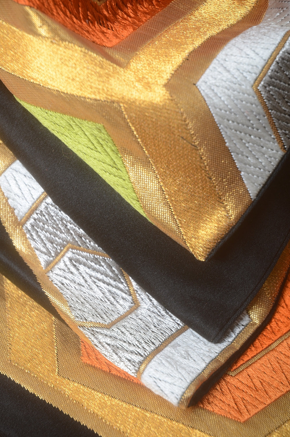 Traditional obi ( Pre-tied ) / TM #106