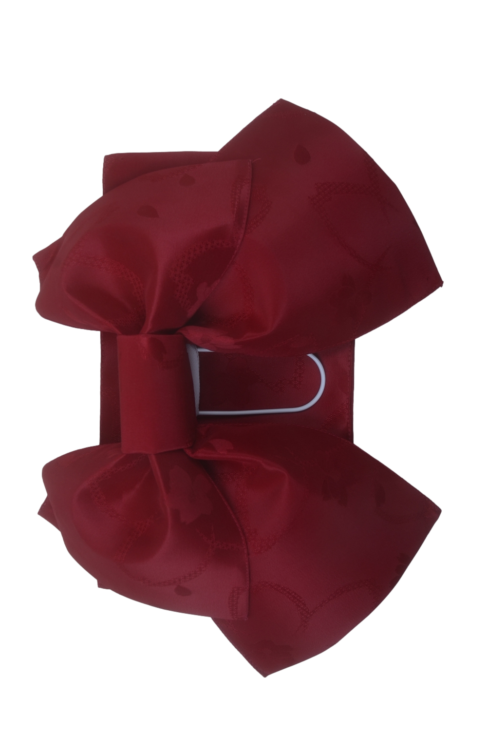 Pre-tied obi belt / Dark red #101 (EM)