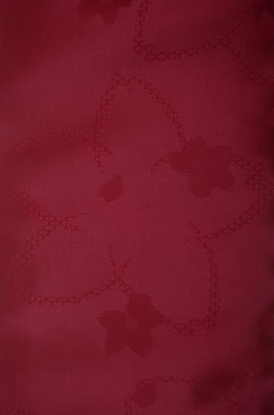 Pre-tied obi belt / Dark red #101 (EM)