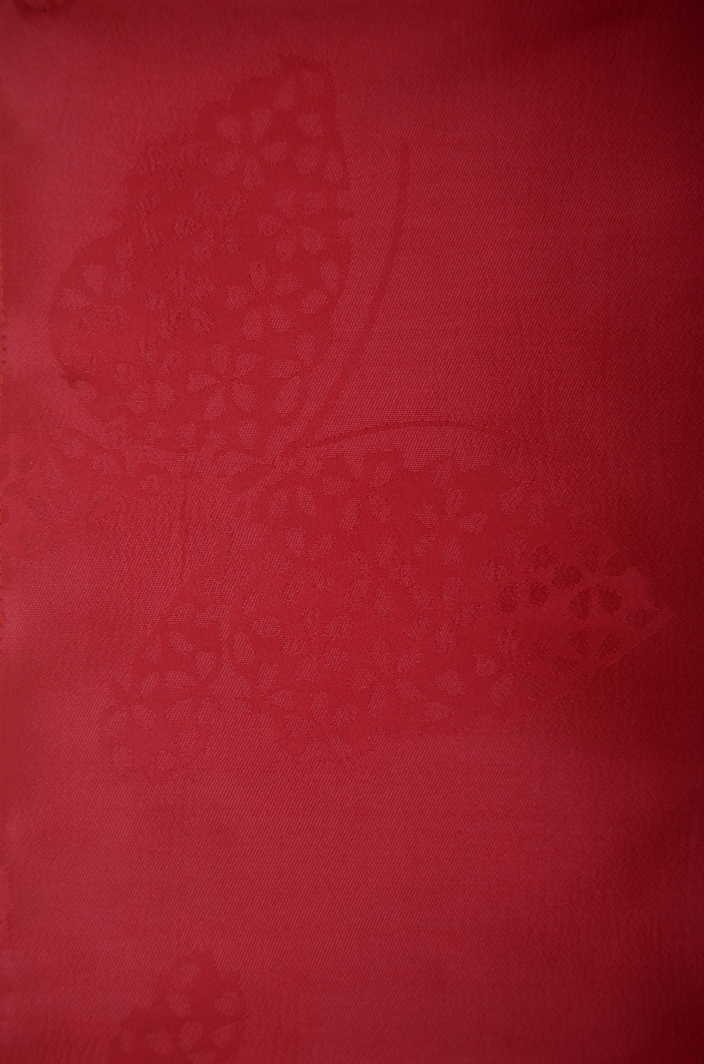 Pre-tied obi belt / Red #102 (EM)