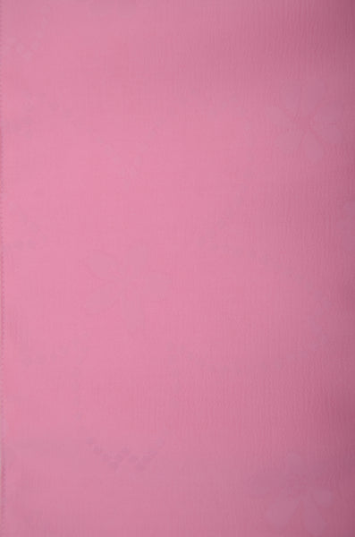 Obi belt and geta sandals set : Pre-tied / Medium pink #103 (EM)