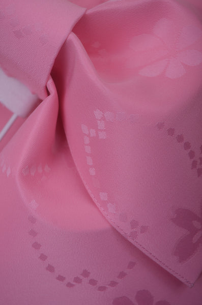 Pre-tied obi belt / Medium pink #103 (EM)