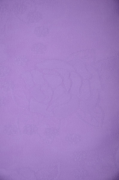 Obi belt and geta sandals set : Pre-tied / Light purple #106 (EM)