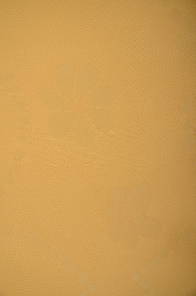 Obi belt and geta sandals set : Pre-tied / Yellow #107 (EM)