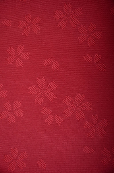 Pre-tied obi belt / Red #110 (TI)