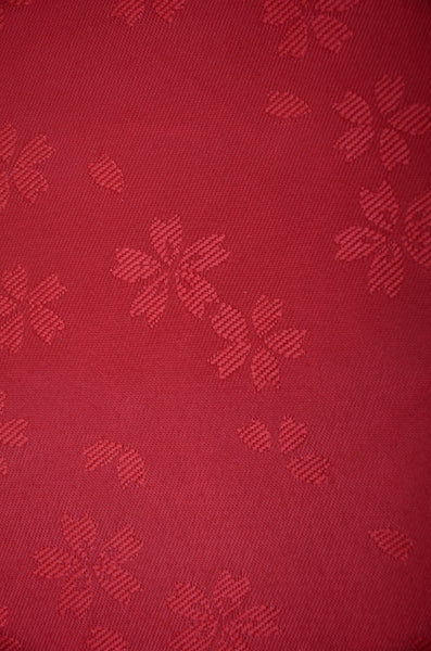 Pre-tied obi belt / Red #110 (TI)