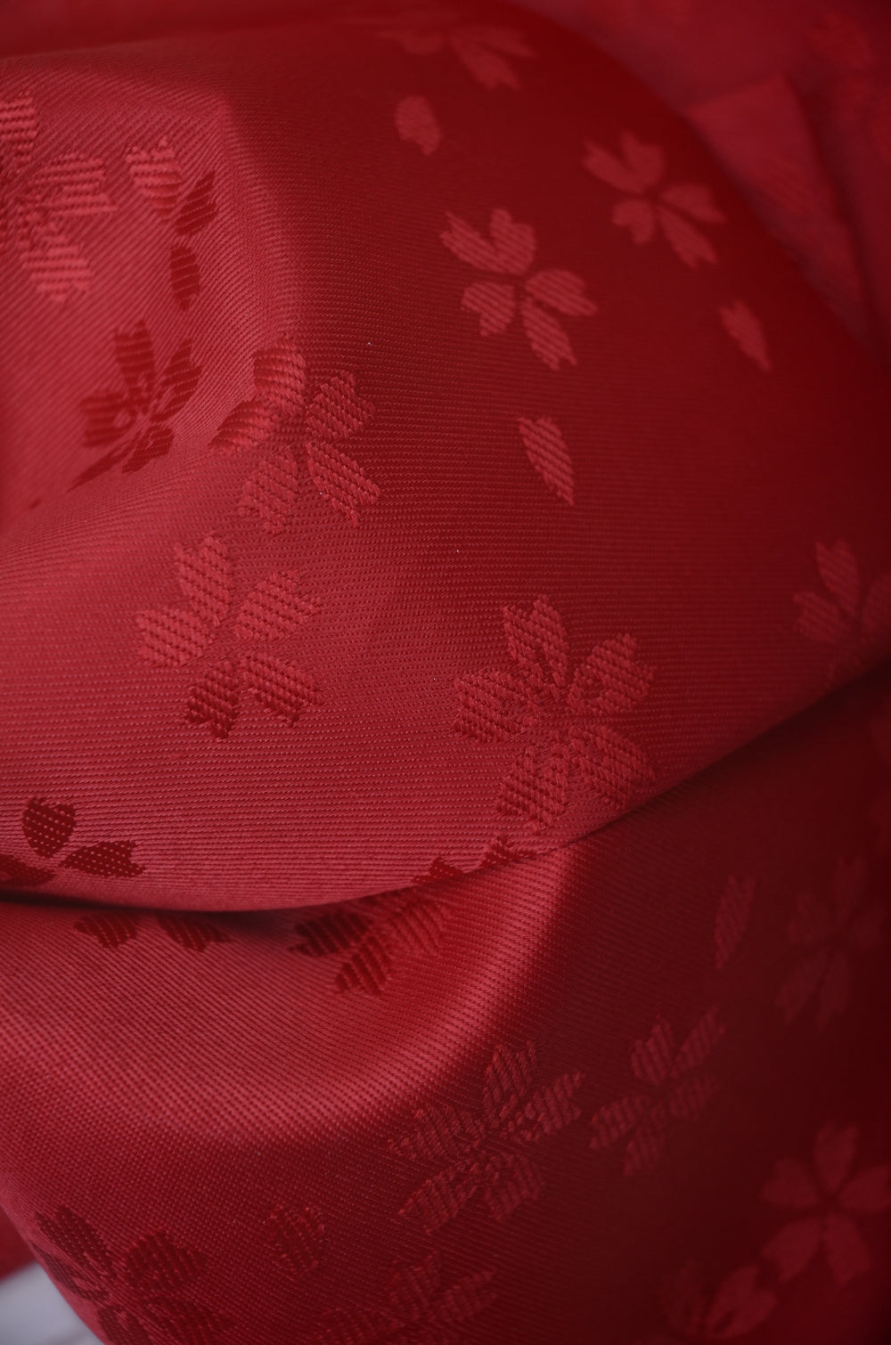 Pre-tied obi belt / Red #110 (TI)