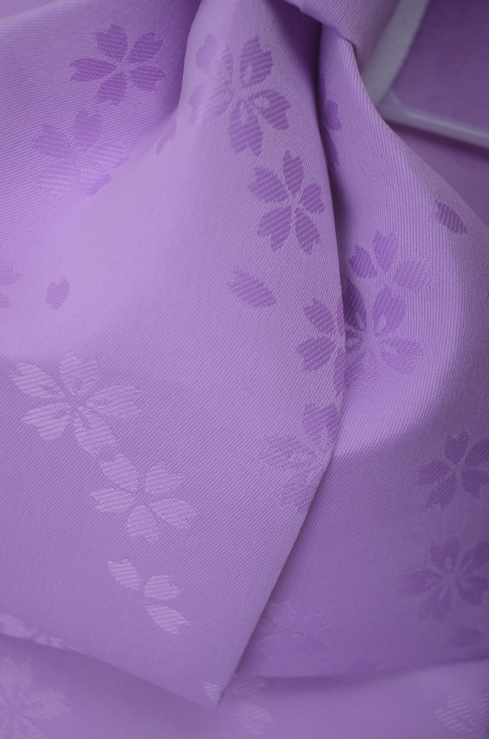 Obi belt and geta sandals set : Pre-tied / Light purple #111 (TI)