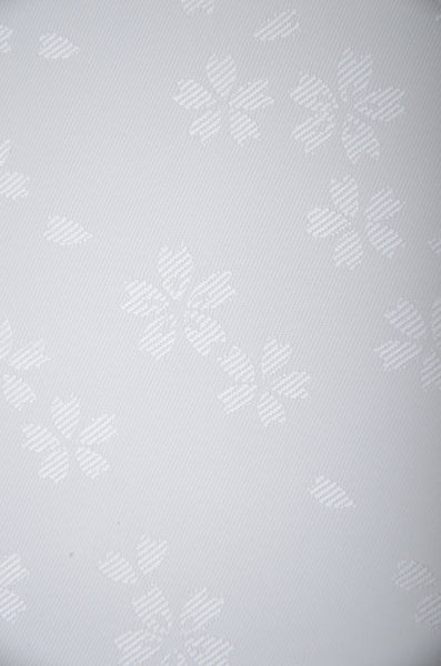 Pre-tied obi belt / White #112 (TI)