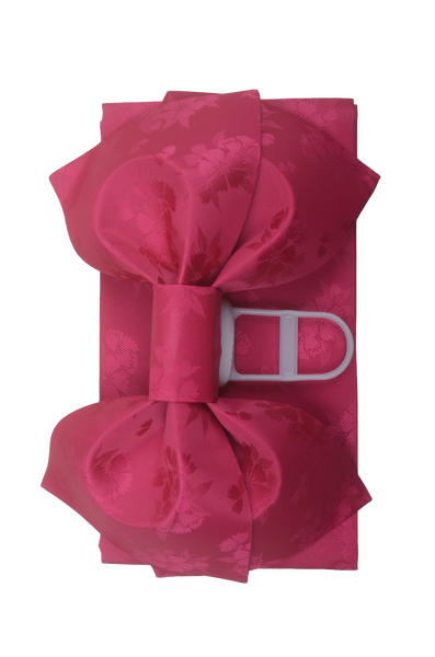 Pre-tied obi belt / Cherry #113 (TI)