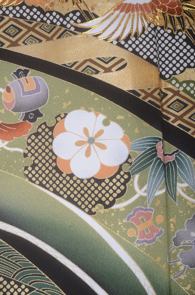 Japanese kimono 6 items set / BK#808