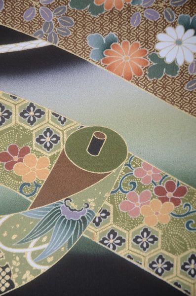 Japanese kimono 6 items set / BK#808