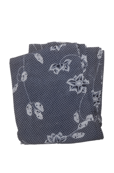 Archive Yukata – Traditional Pattern (Women / One of a Kind) W-AT #15 (Elegant Classic Floral Yukata in Soft Blue)