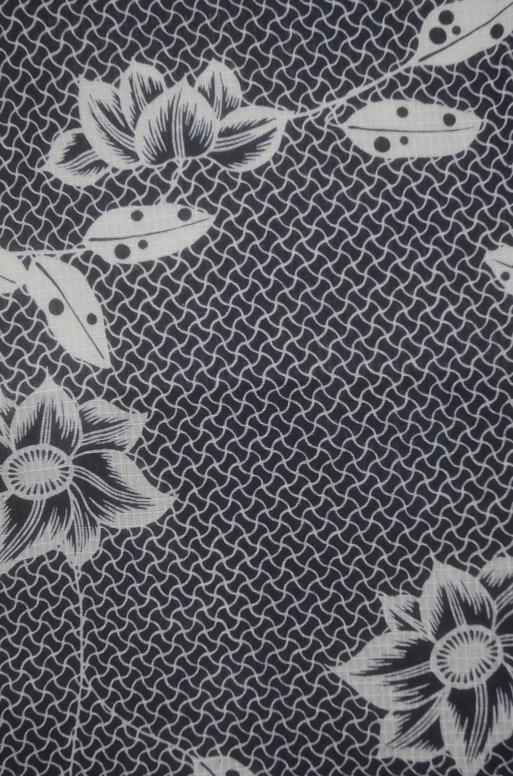Archive Yukata – Traditional Pattern (Women / One of a Kind) W-AT #15 (Elegant Classic Floral Yukata in Soft Blue)