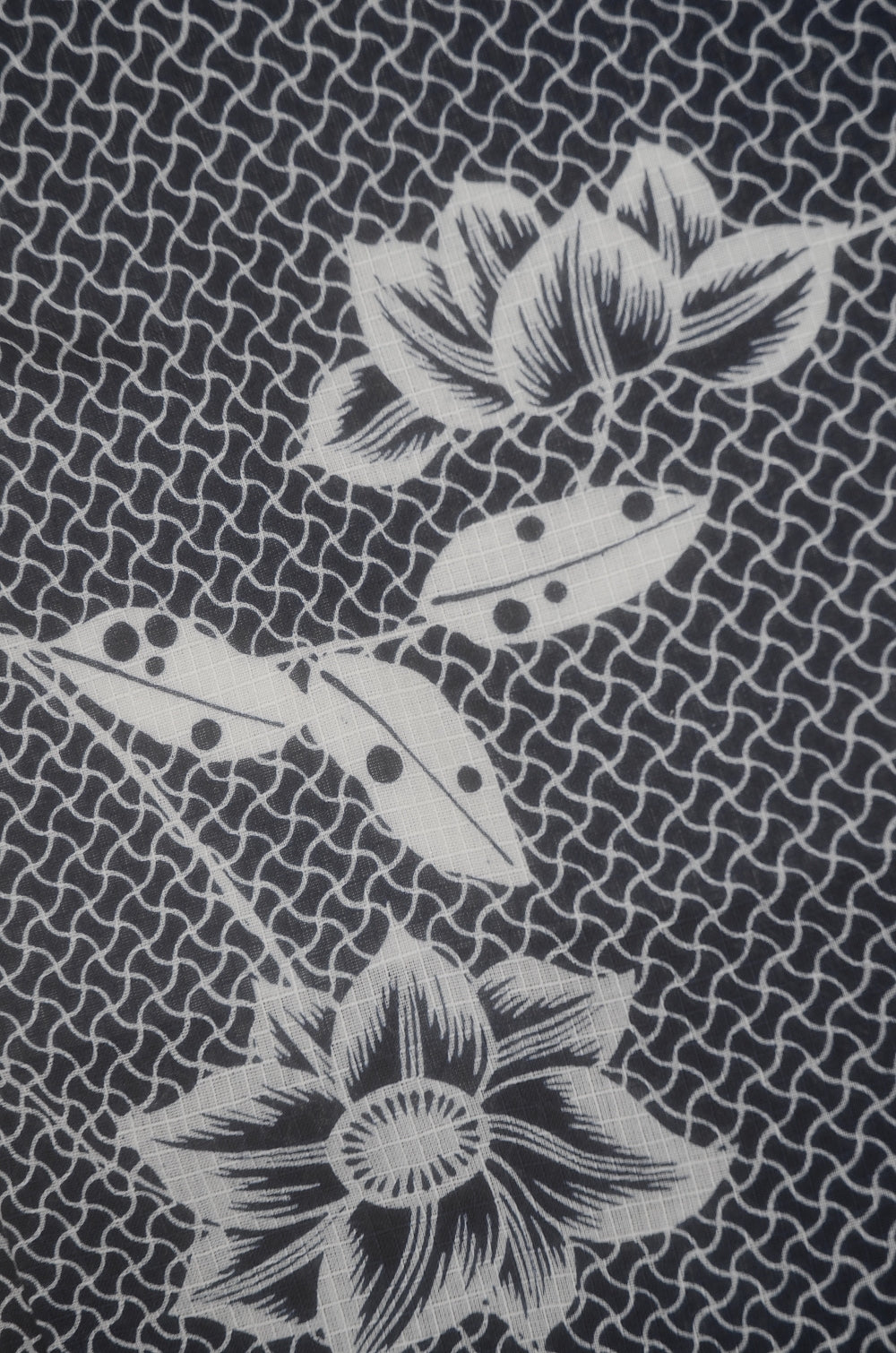 Archive Yukata – Traditional Pattern (Women / One of a Kind) W-AT #15 (Elegant Classic Floral Yukata in Soft Blue)