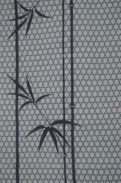 Archive Yukata – Traditional Pattern (Women / One of a Kind) W-AT #17 (Classic Bamboo Yukata in Ivory)