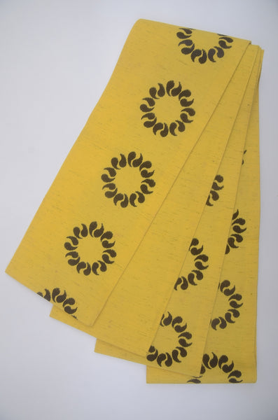 Woven & Dyed Obi belt / Warehouse sale WF #1-714