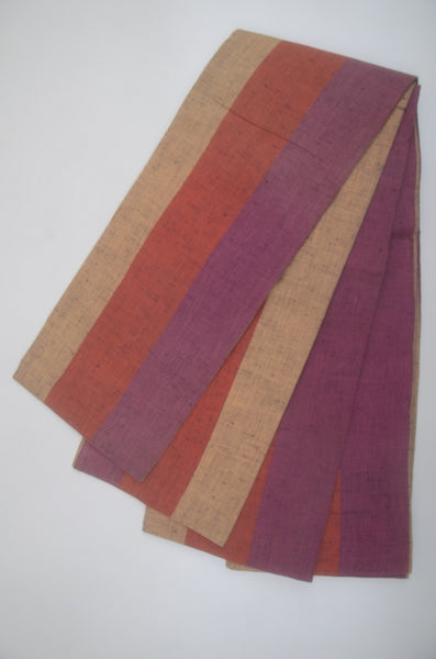 Woven & Dyed Obi belt / Warehouse sale WF #1-717