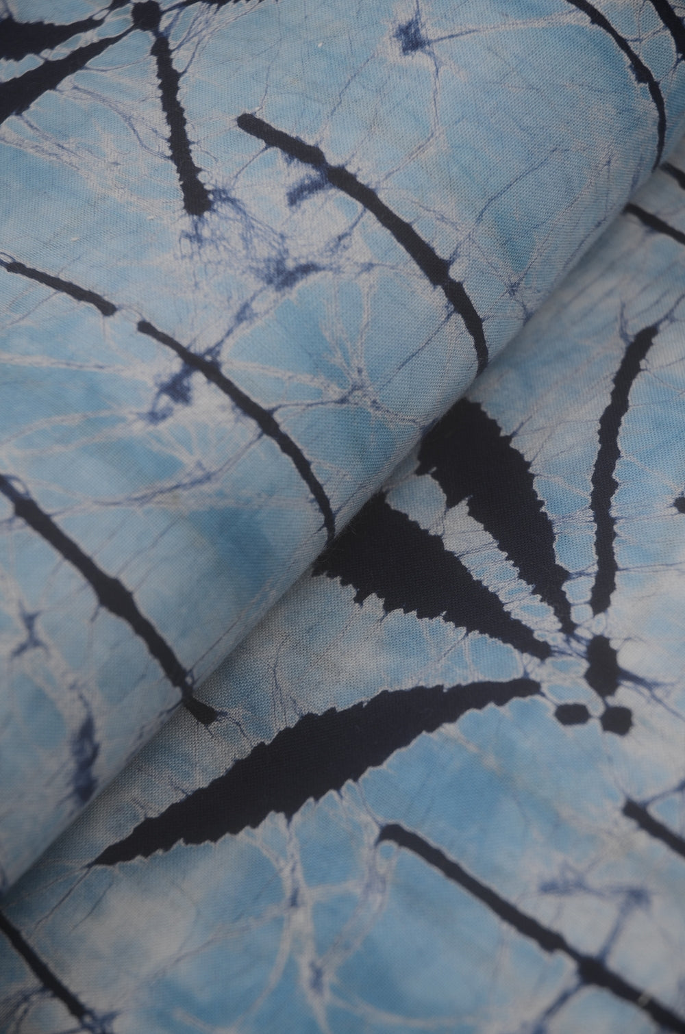 Archive Yukata – Traditional Pattern (Women / One of a Kind) W-AT #21 (Refreshing Sky Blue Bamboo Yukata)