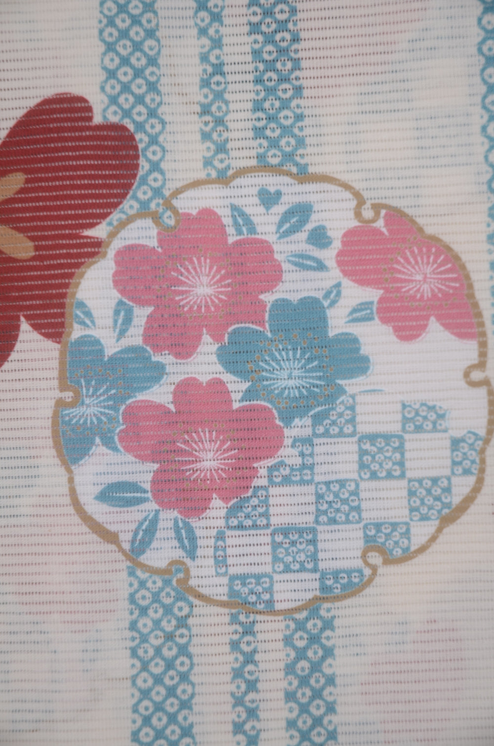 Archive Yukata – Traditional Pattern (Women / One of a Kind) W-AT #31