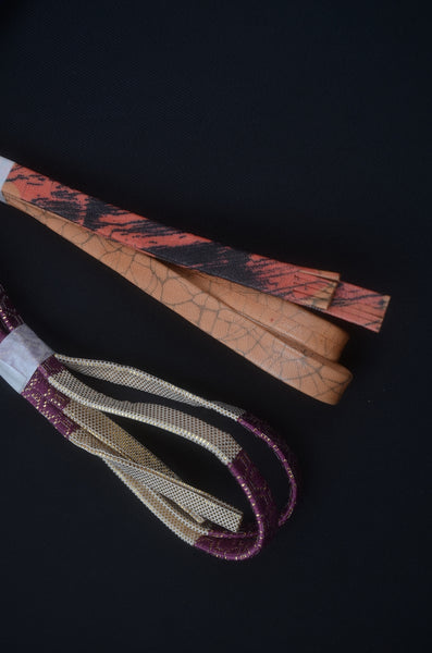 Obi-jime 2 pair / Warehouse sale WF #1-738