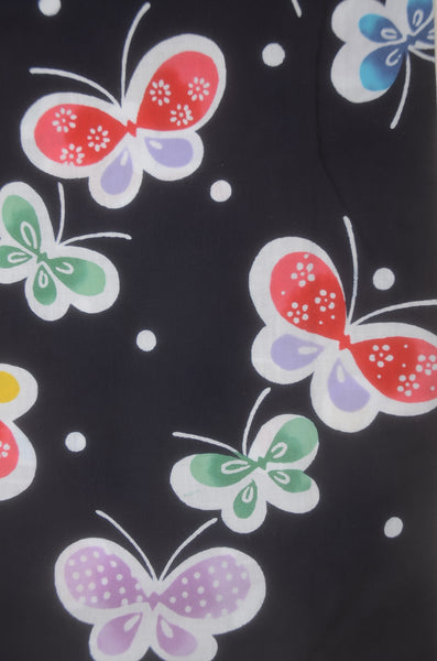 Girls yukata and obi belt set / Warehouse sale WF #1-747 (9-10)