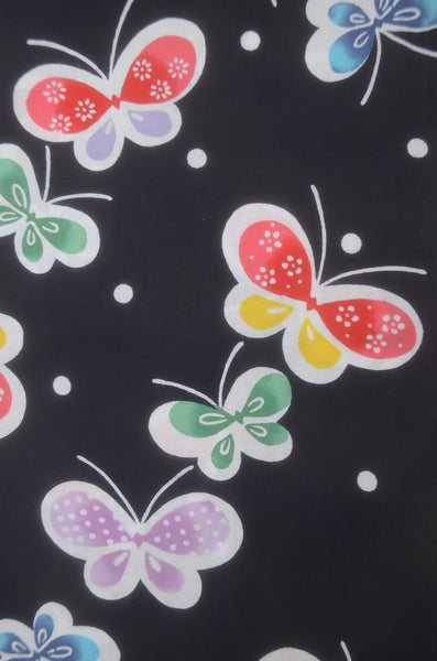 Girls yukata and obi belt set / Warehouse sale WF #1-747 (9-10)