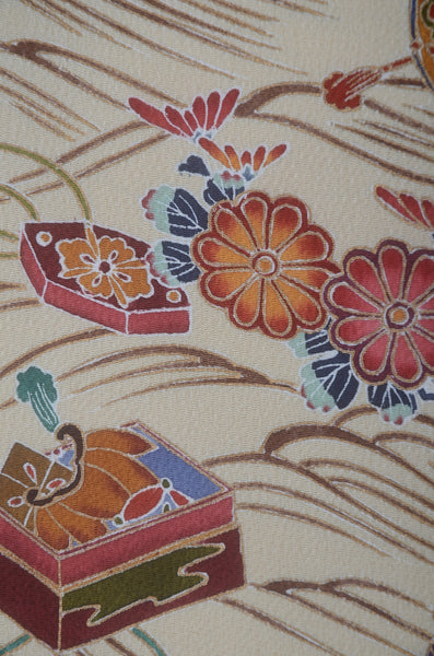 Japanese kimono 6 items set / TK #2-409