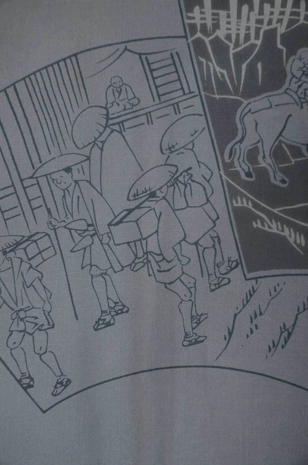 Jacket, kimono, hakama set / JKH #1-345