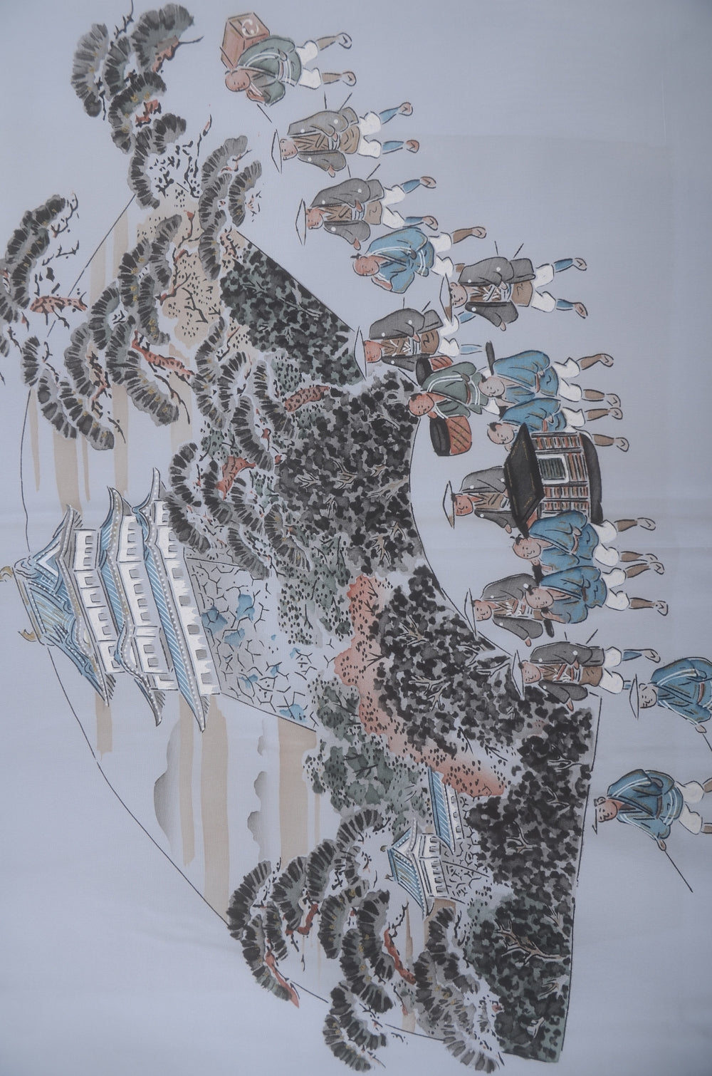 Jacket, kimono, hakama set / JKH #1-346