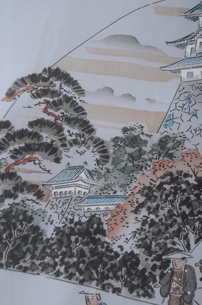 Jacket, kimono, hakama set / JKH #1-346