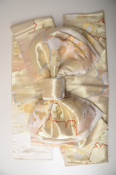 Long-sleeved kimono 6 items set / Furisode / FK#1-918